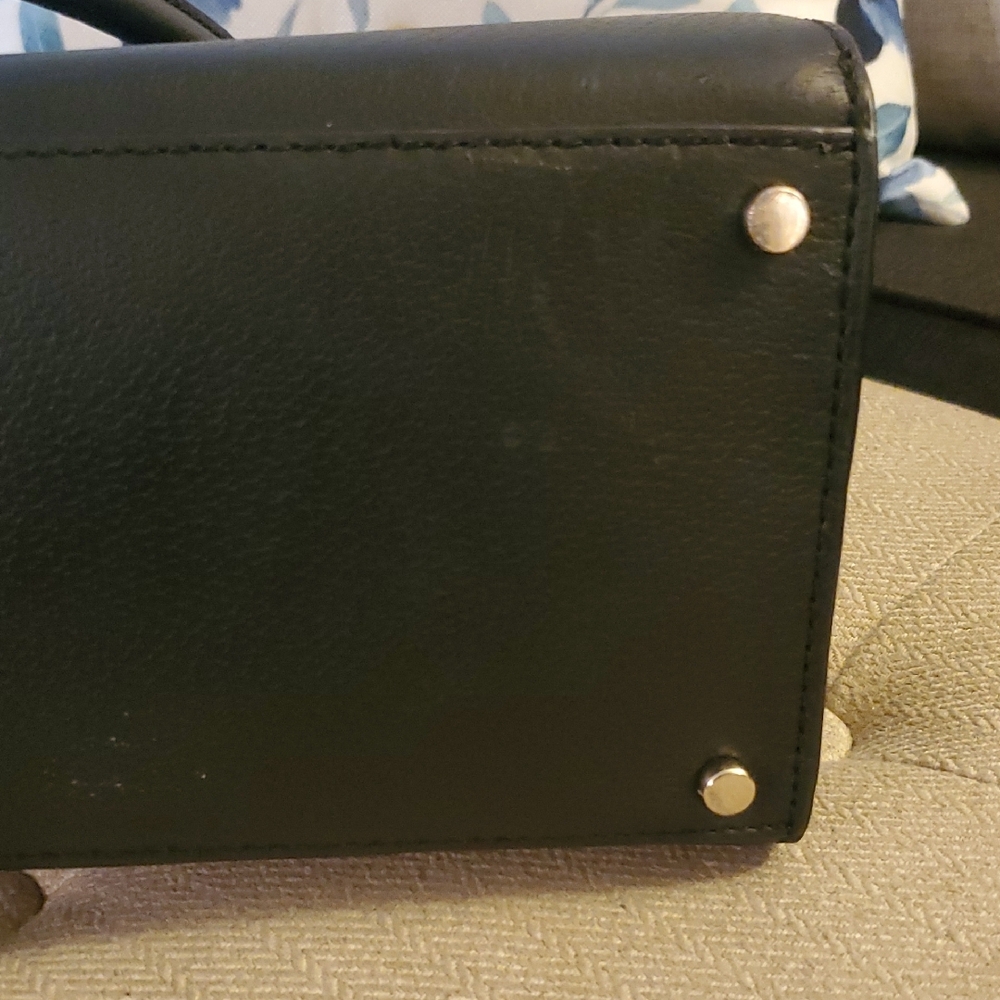 Kate Spade Black Leather Shoulder Bag - Picture 4 of 10